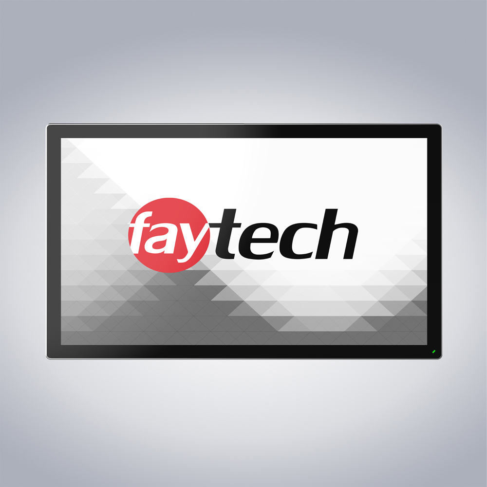 24" Aluminum Frame Touch Monitore