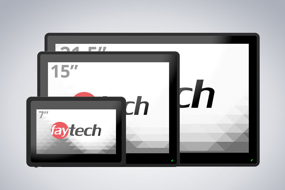 Industrielle Touch Monitore - Größen von 7