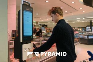 POLYTOUCH SWIFT als Pre-Order-Kiosk bei EDEKA Jensen in Hamburg-Uetersen