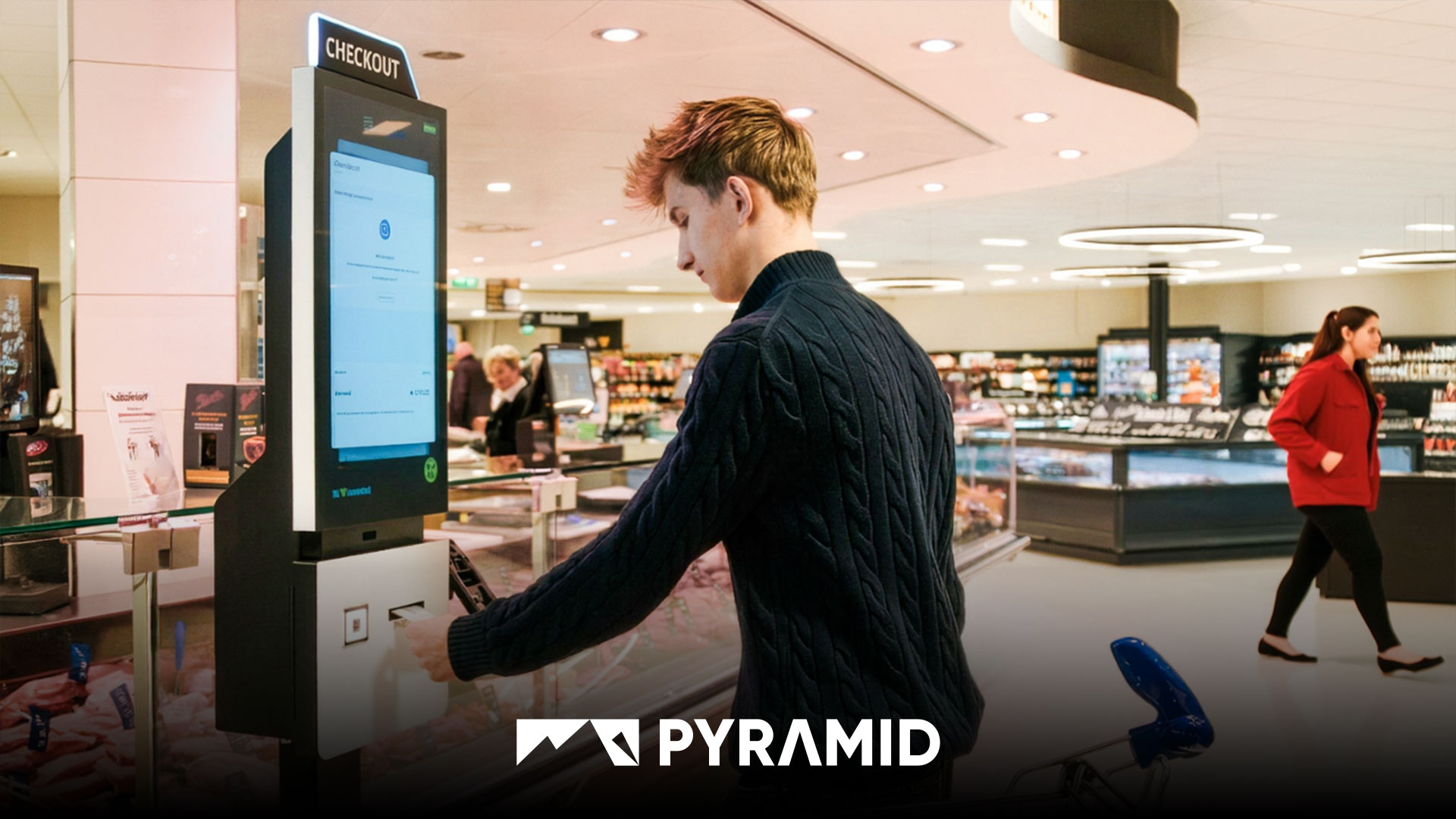 POLYTOUCH SWIFT als Pre-Order-Kiosk bei EDEKA Jensen in Hamburg-Uetersen