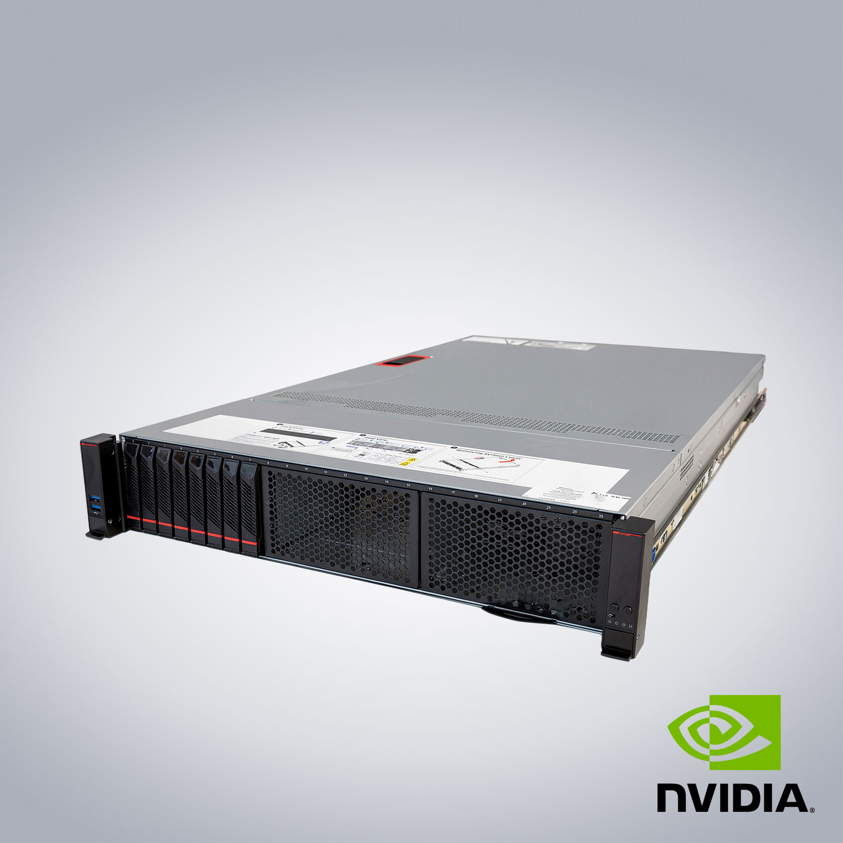 2U GPU Server mit max 2 Datacenter oder RTX Blackwell GPUs