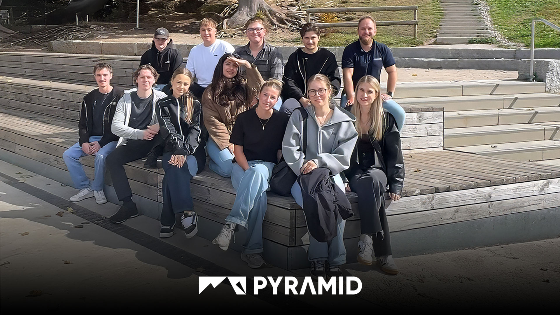 Azubis von Pyramid Computer beim gemeinsamen Ausflug auf den Schauinsland bei Freiburg